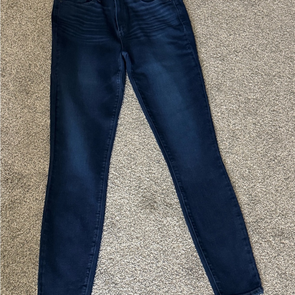 PAIGE Dark Indigo Skinny Jeans
